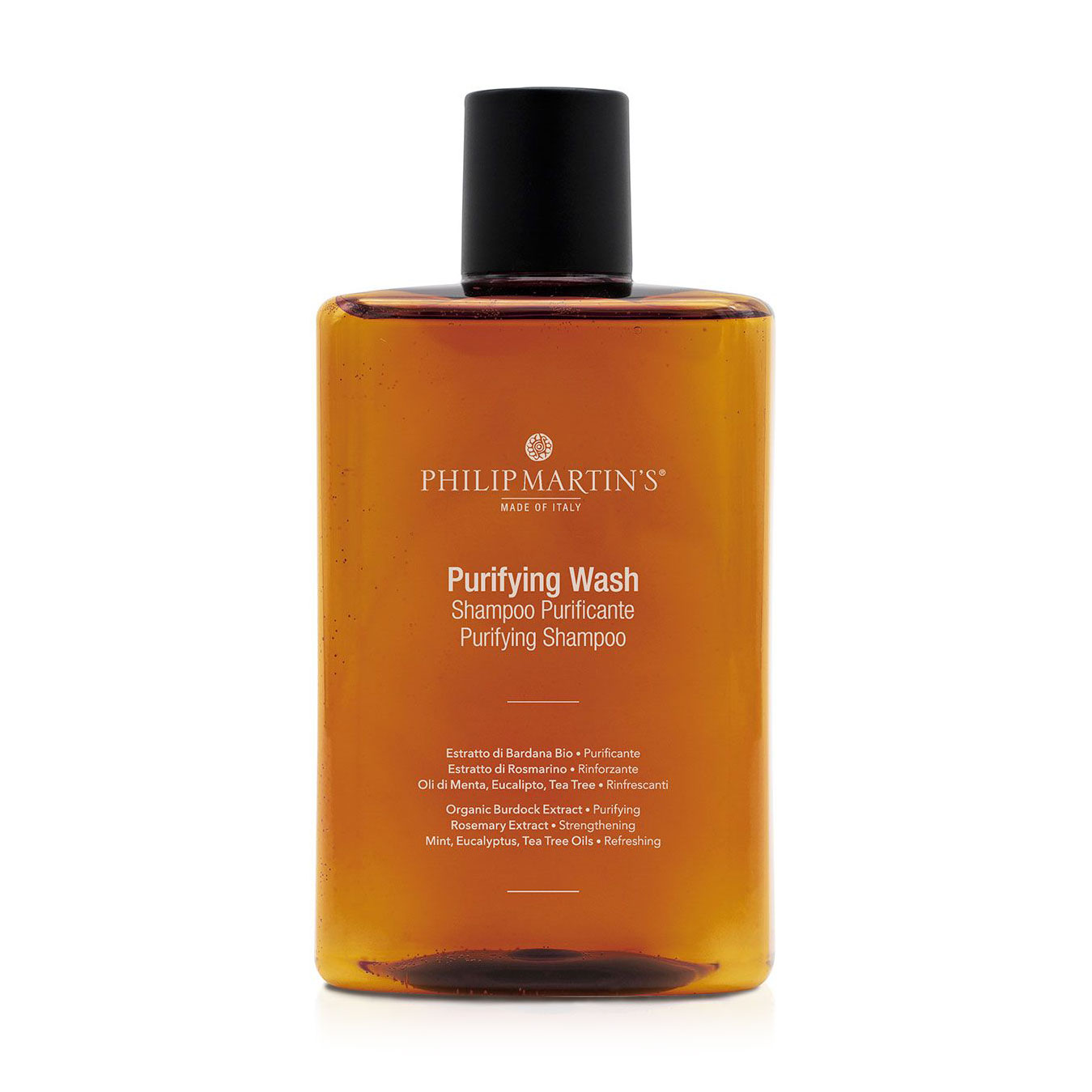 Уцінка! М'який очищувальний шампунь Philip Martin's Purifying Wash Shampoo для волосся схильного до випадання, 320 мл